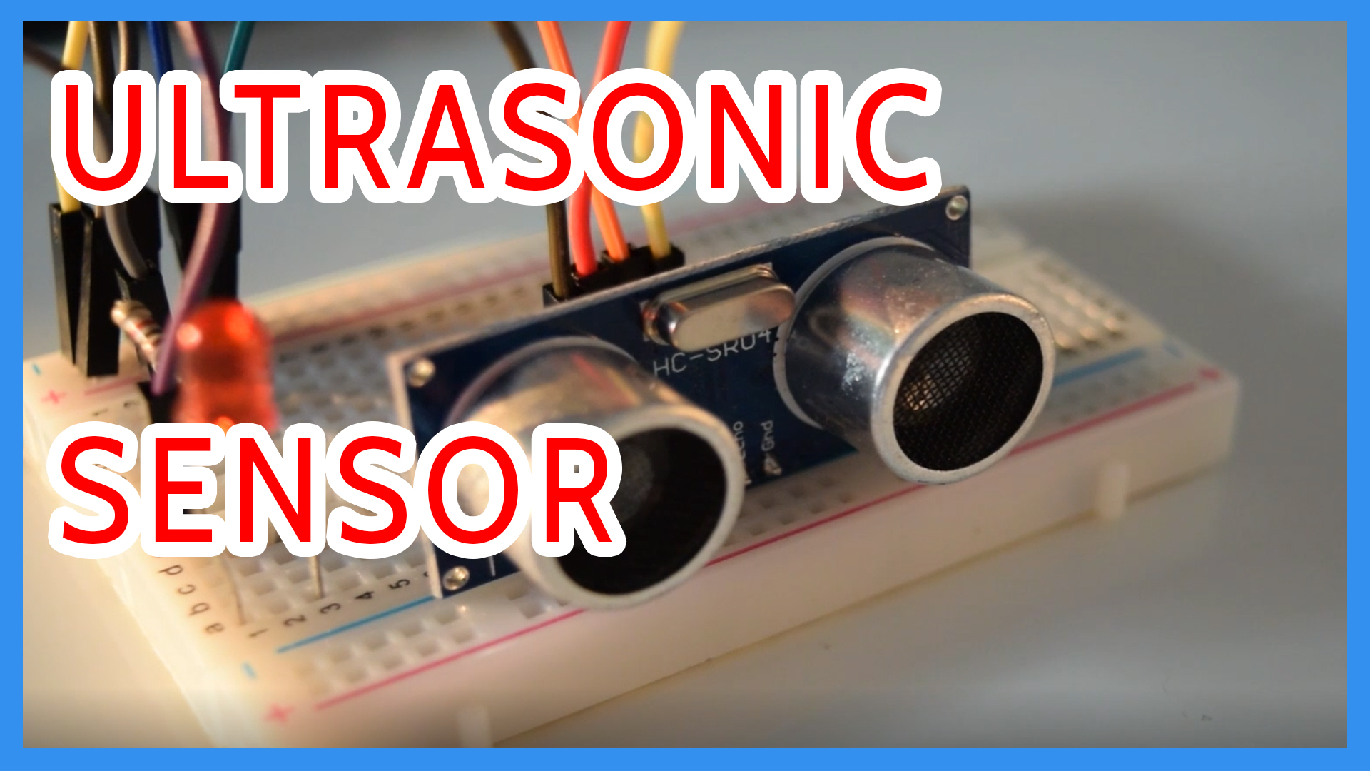 Arduino Ultrasonic Distance Sensor 10cm Test