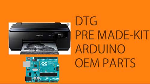 DTG Printer With Arduino and Without