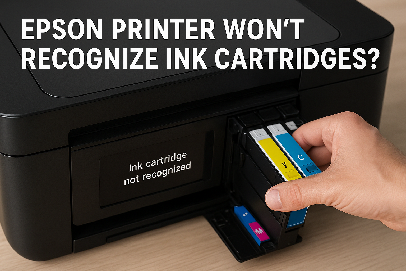 Epson Printer Won’t Recognize Ink Cartridges? Here’s What Finally Worked for Me