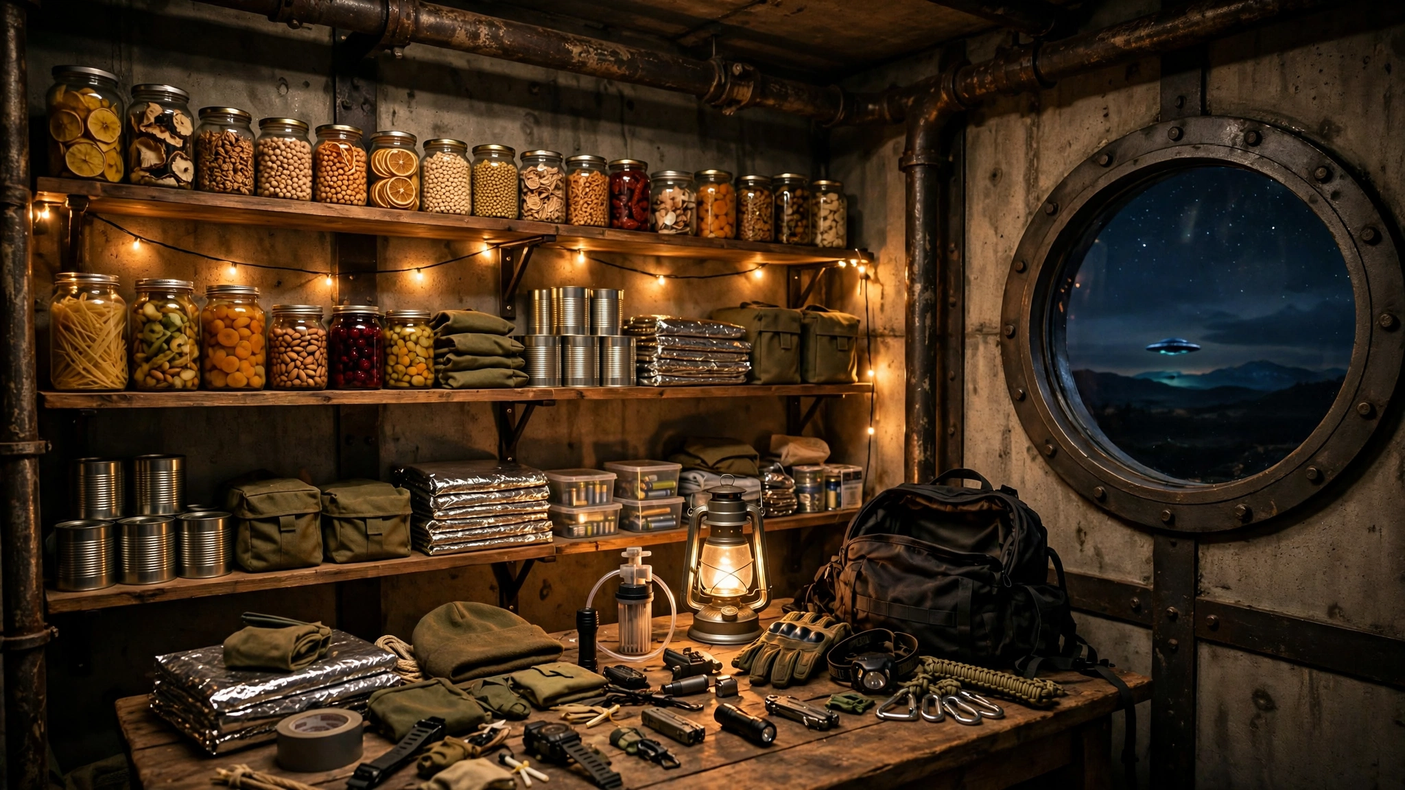 Inside the Alien Bunker